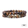 tiger eye zircon bracelet