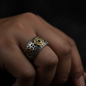Feng shui Five Emperor Coin Ring – Adjustable